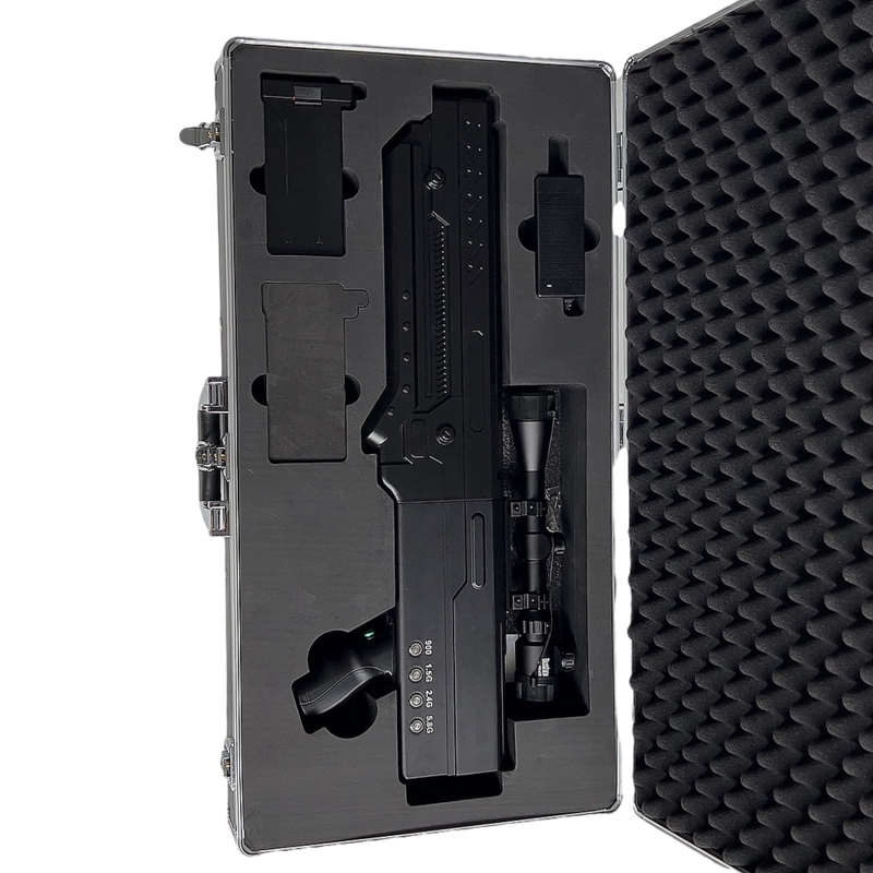  松潘手持便携式枪型低空防御反制四通道B型