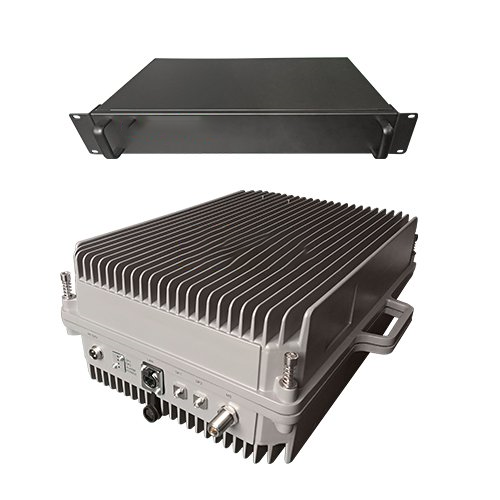  松潘TETRA800数字警用集群数字光纤直放站远近端机